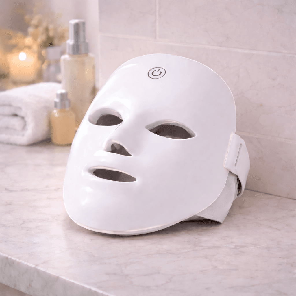7 Colour Red Light Therapy LED Face Mask, LED Therapy by Lumavir, alternate view