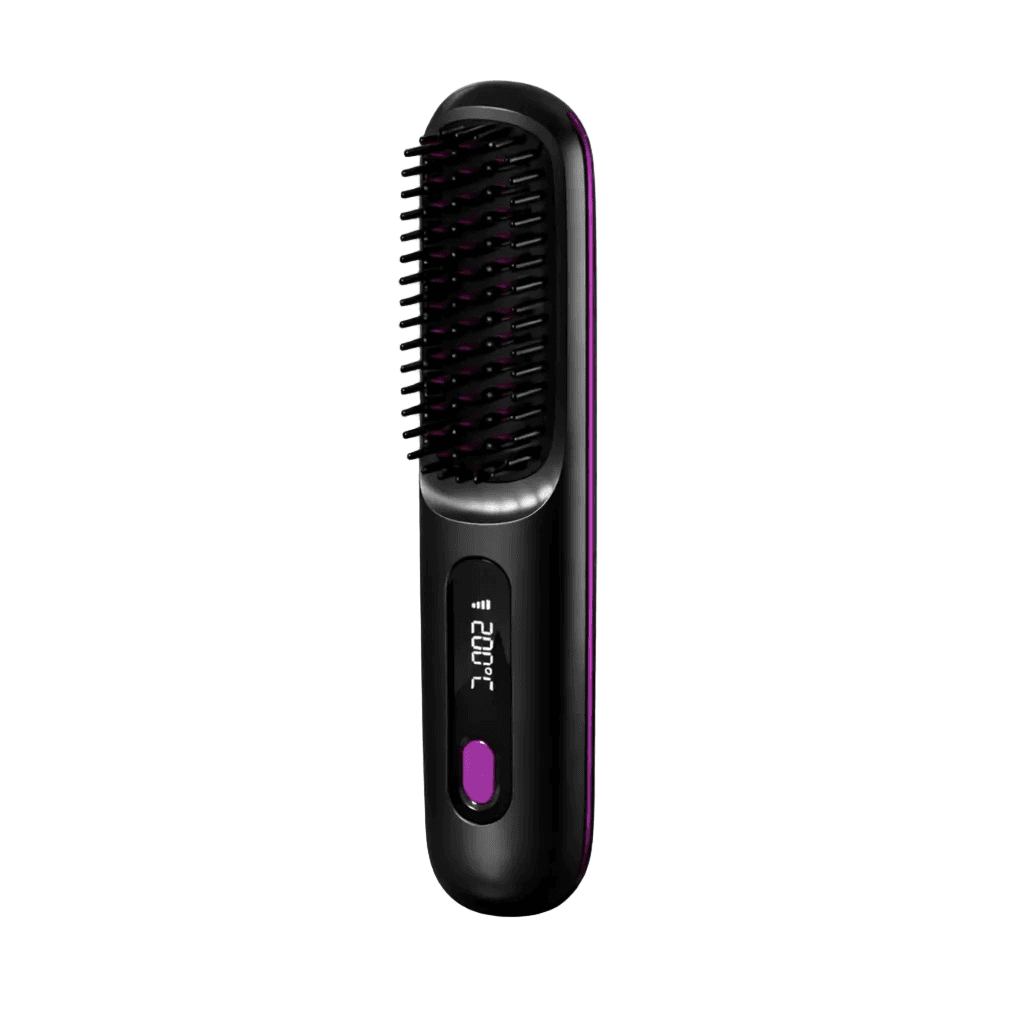 Cordless Hair Straightener Brush, Haircare by Lumavir